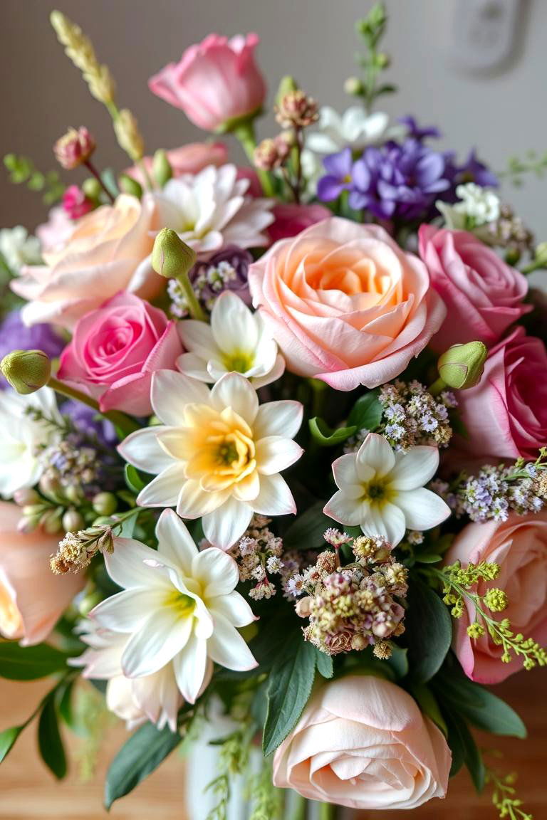 Floral Arrangement Fantasy - 24 Birthday Decoration Ideas