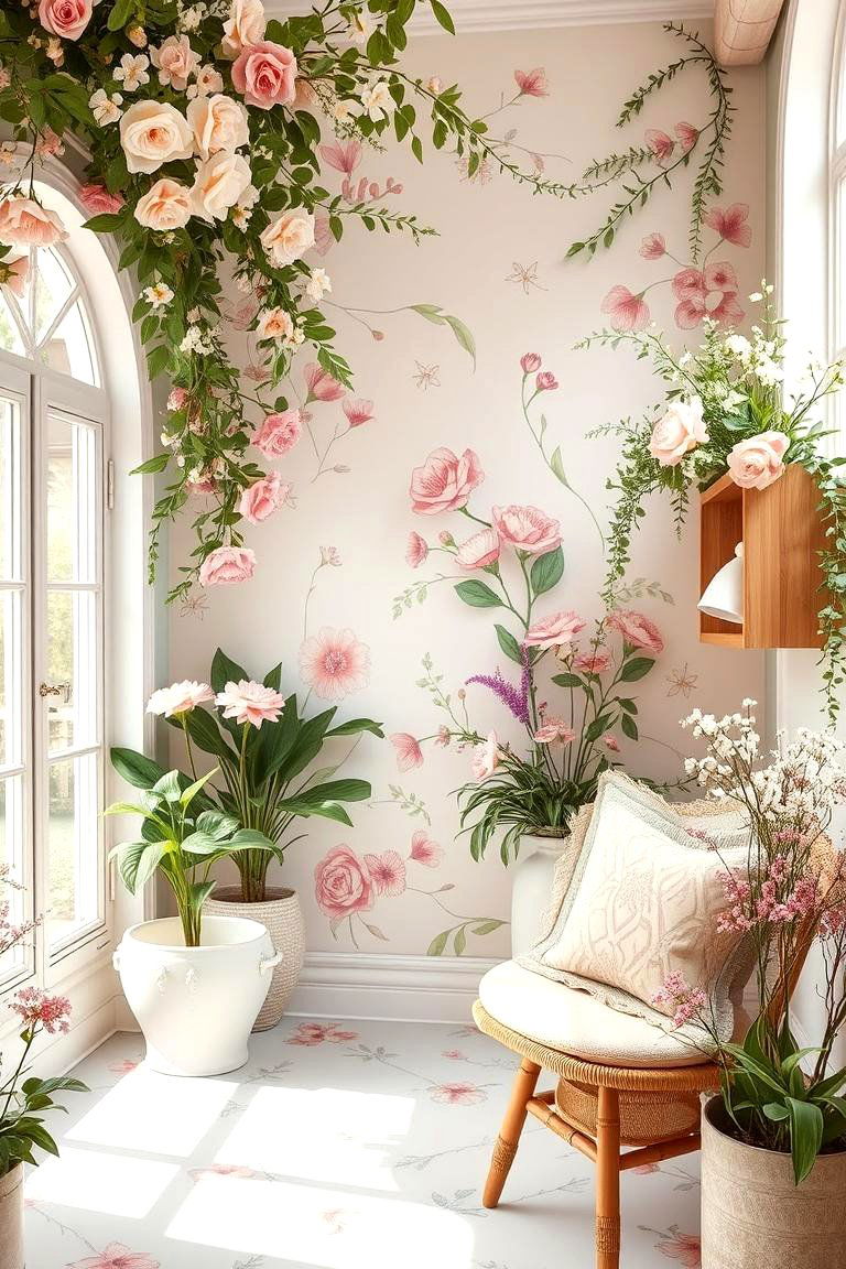 Floral Embellishments - 24 Chanel Bedroom Ideas
