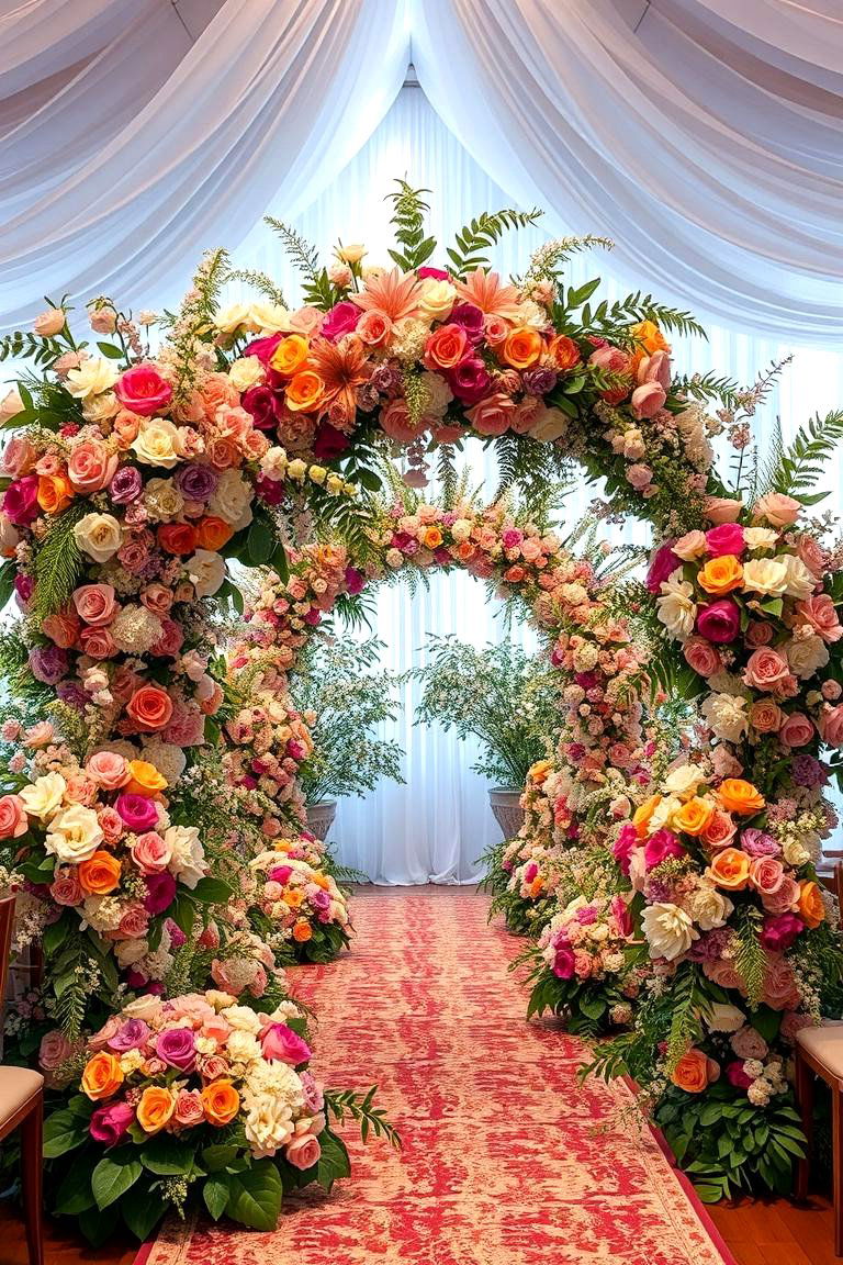 Floral Extravaganza - 24 Romantic Wedding Ideas