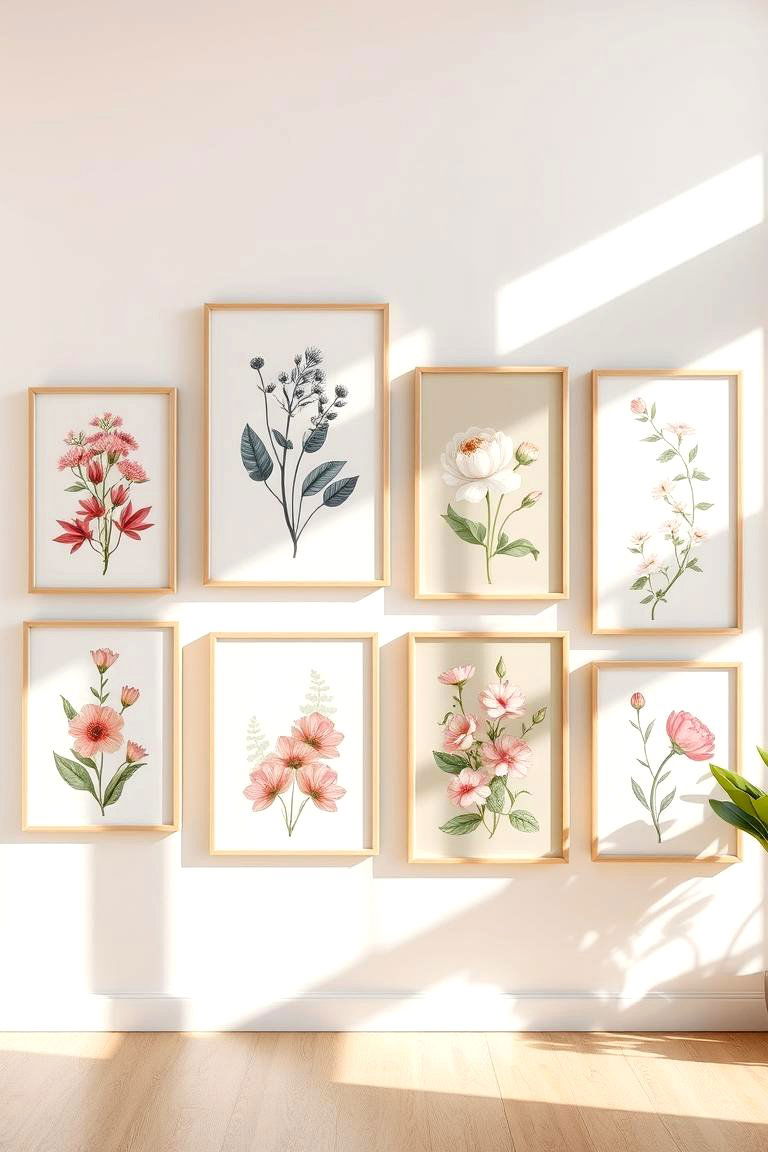Floral and Botanical Decor - 24 Colorful Boho Decor Ideas