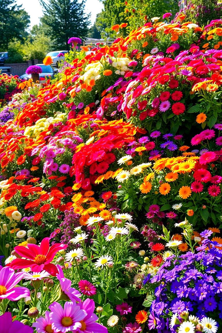 Flower Tiered Garden - 24 Tiered Garden Ideas