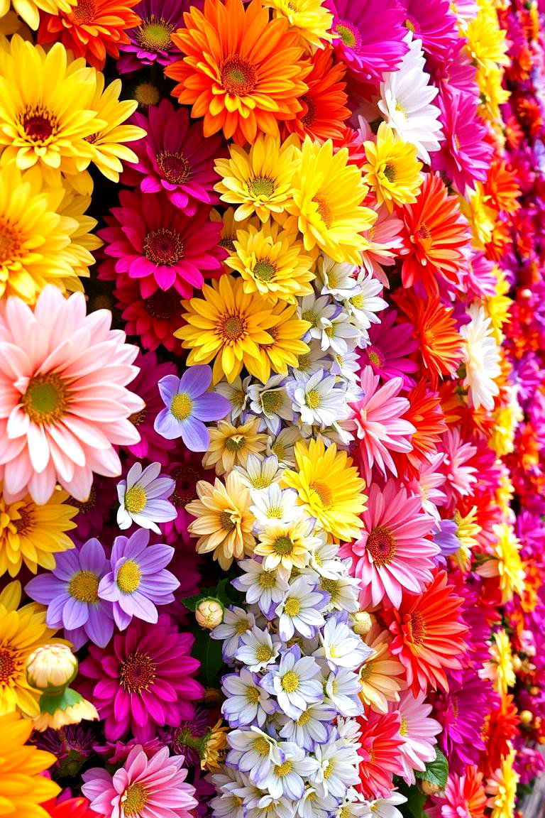 Flowering Plant Displays - 24 Vertical Garden Ideas