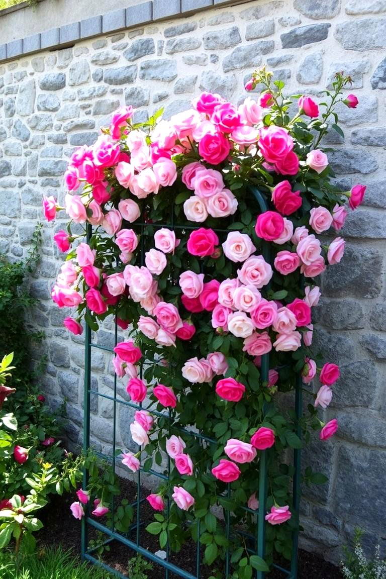 Flowering Trellises - 24 Backyard Decor Ideas