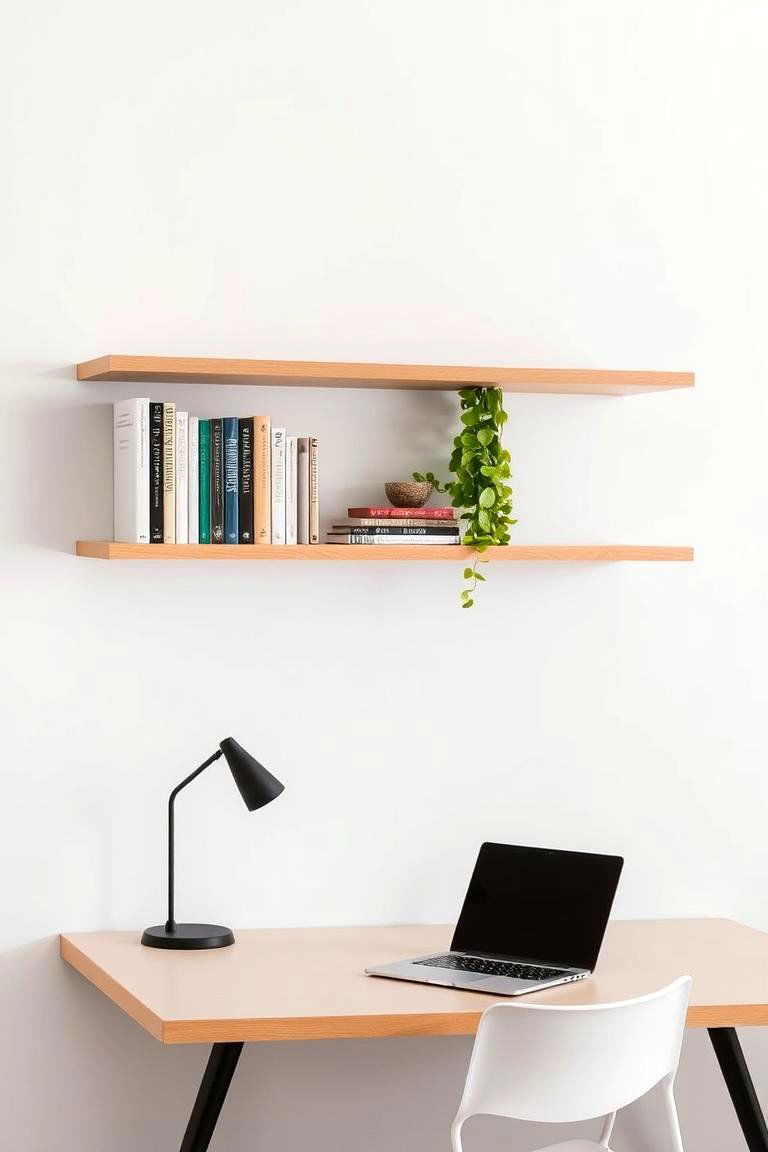 Focus on Vertical Space - 24 Minimalist Decorating Ideas