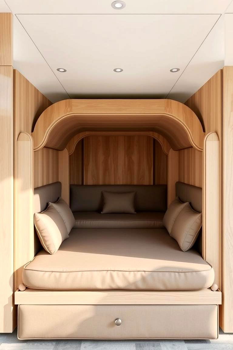 Foldable Modular Seating - 24 Bedroom Seating Area Ideas
