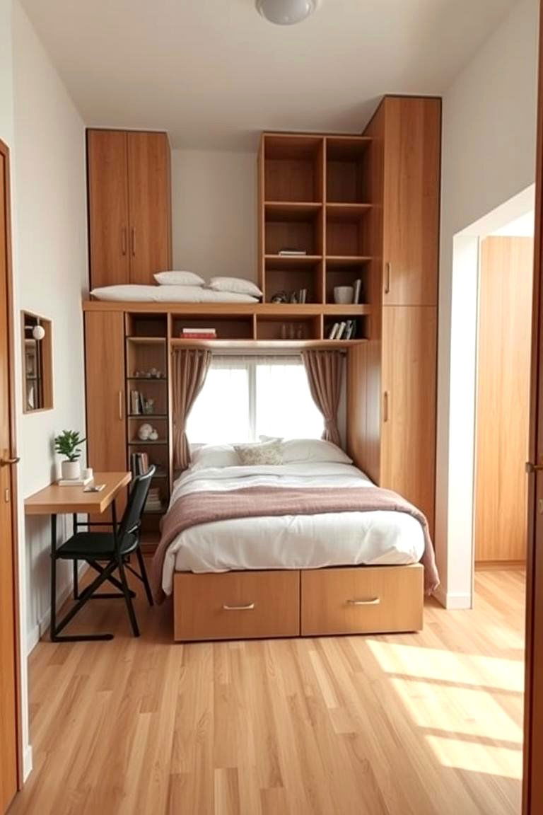 Foldable and Modular Furniture - 24 Small Bedroom Ideas