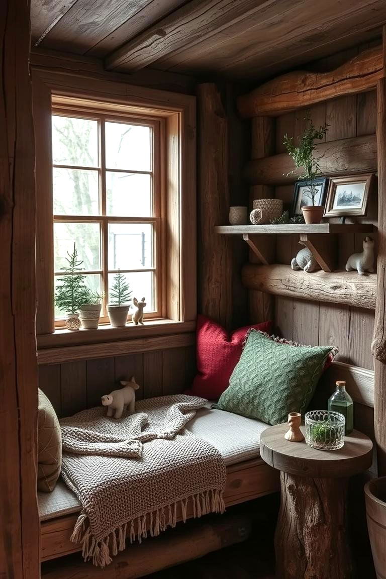 Folklore Forest Nook - 24 Taylor Swift Themed Bedroom Decor Ideas