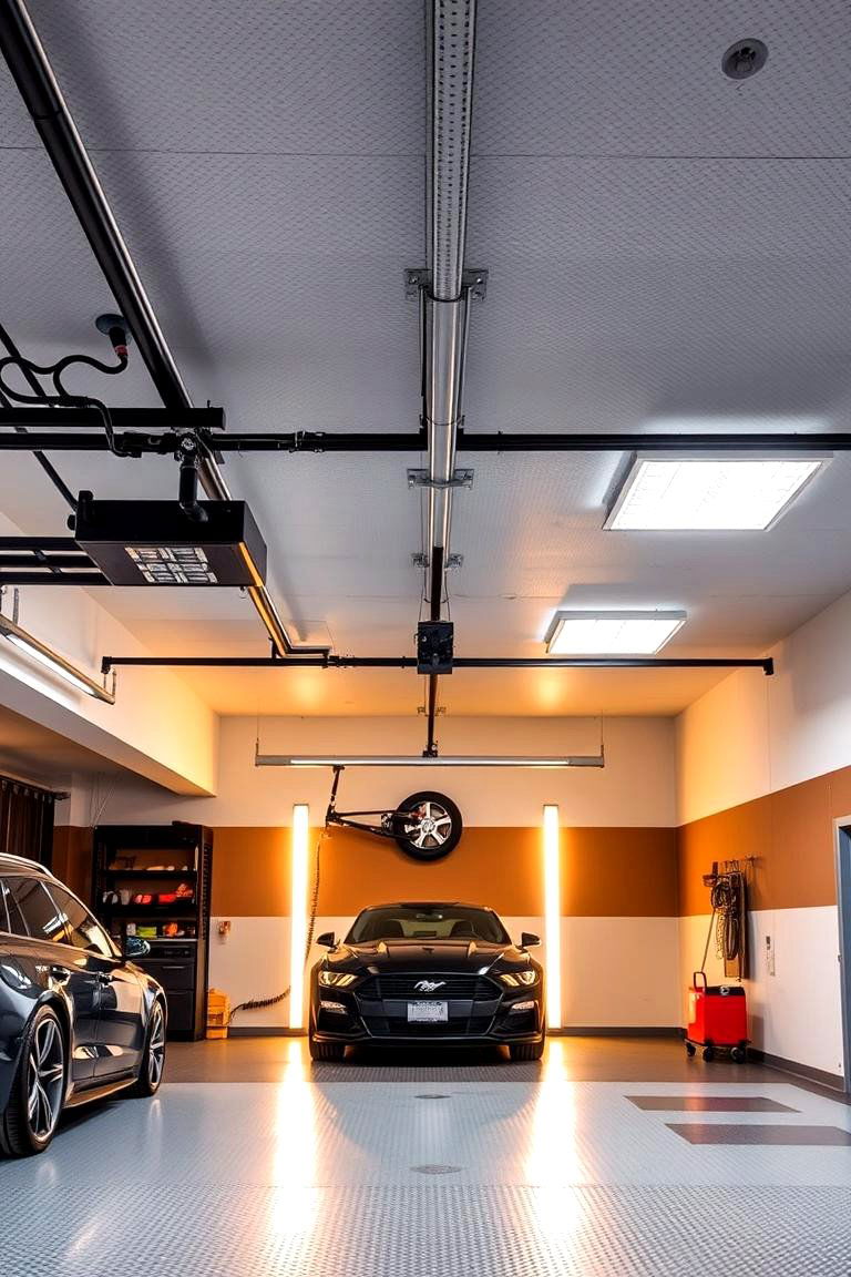 Following Innovative Trends Hybrid Lighting Solutions Shine - 24 Garage Lighting Ideas