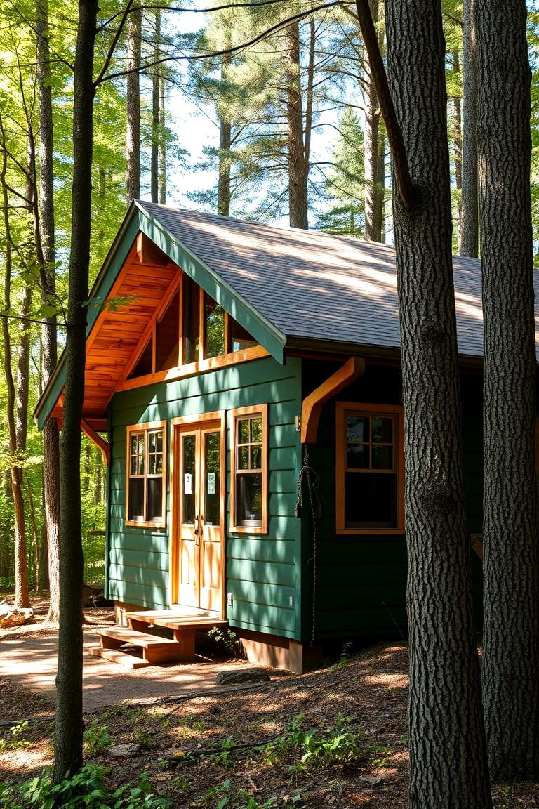 Forest Green Siding - 24 House Siding Colors