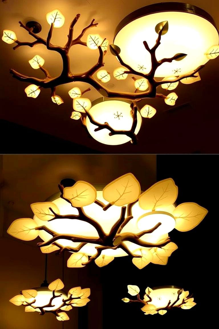 Forest Themed Lighting Fixtures - 24 Forest Themed Bedroom Ideas