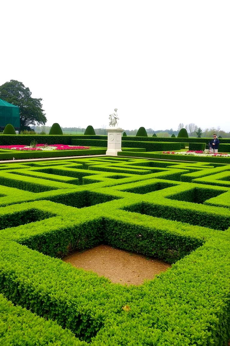 Formal Boxwood Garden - 24 English Garden Ideas