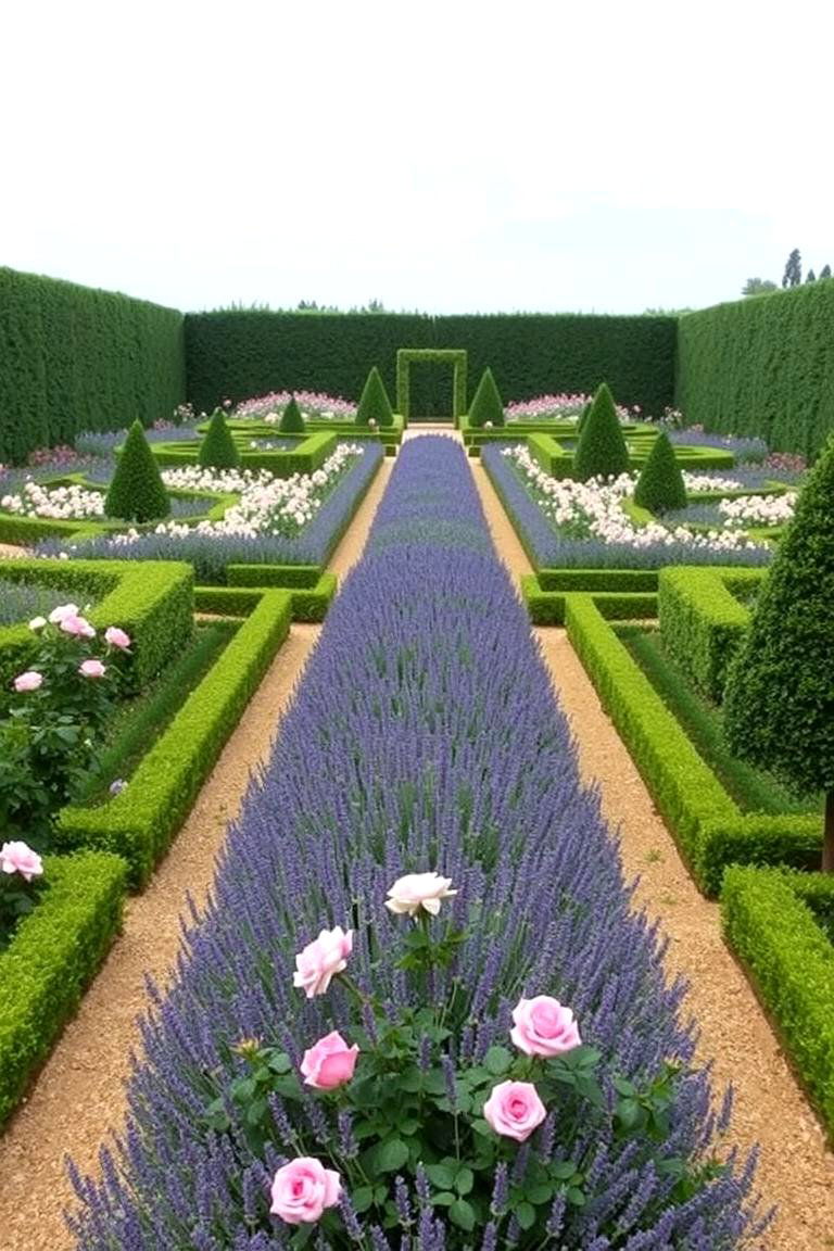 Formal Garden Design - 24 Flower Bed Ideas