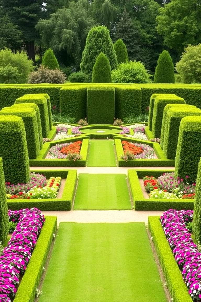 Formal Garden Elegance - 24 Garden Layout Ideas
