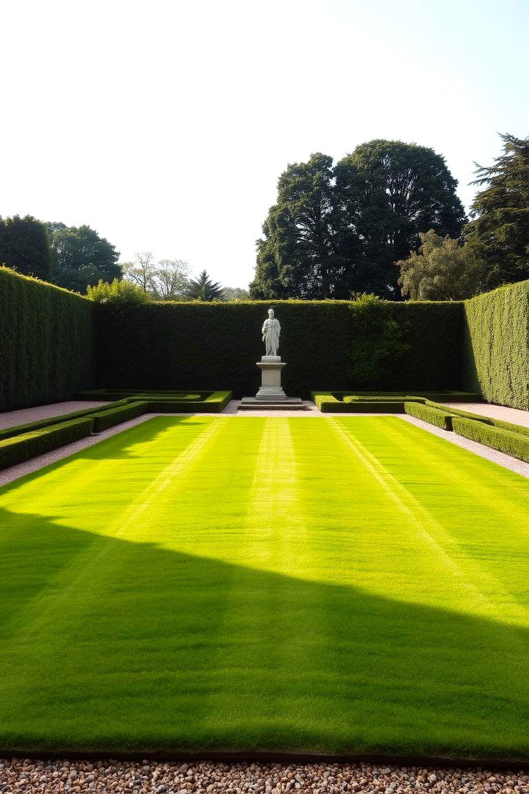 Formal Lawn Garden - 24 Formal Garden Ideas
