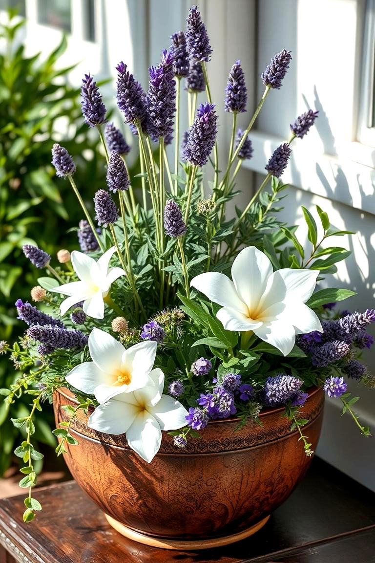 Fragrant Aromatic Container Garden - 24 Container Garden Ideas