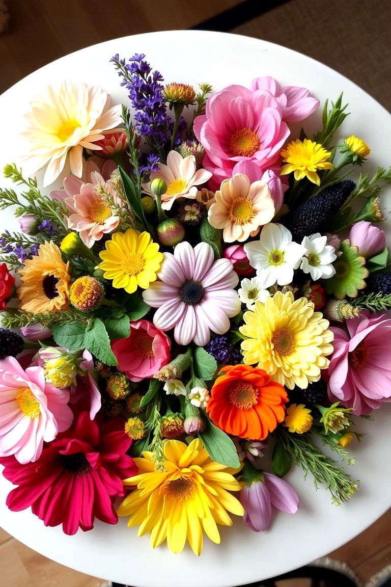 Fragrant Flower Haven - 24 Round Garden Bed Ideas