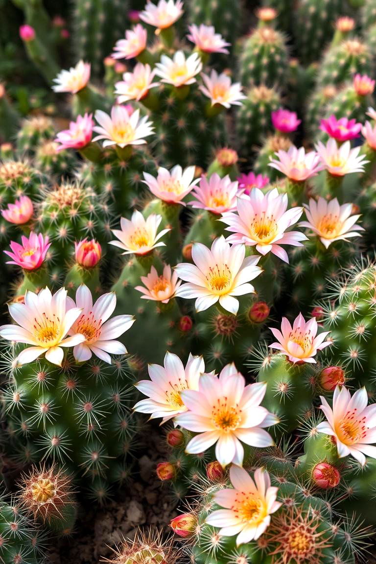 Fragrant Flowering Cactus Garden - 24 Cactus Garden Ideas