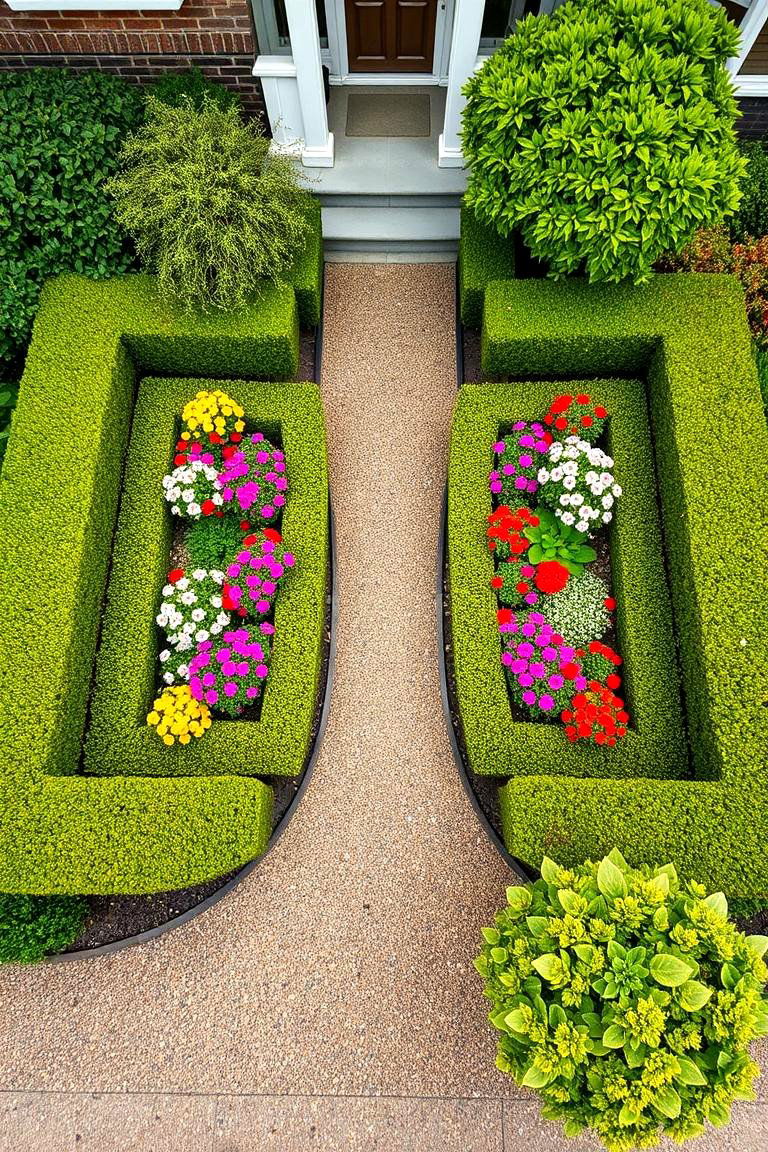 Fragrant Lavender Border - 24 Victorian Front Garden Ideas