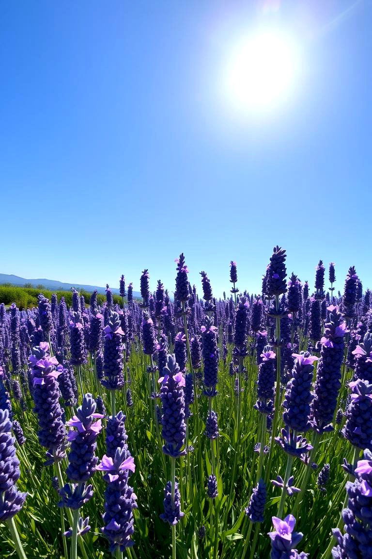 Fragrant Lavender Fields - 24 Mediterranean Garden Ideas