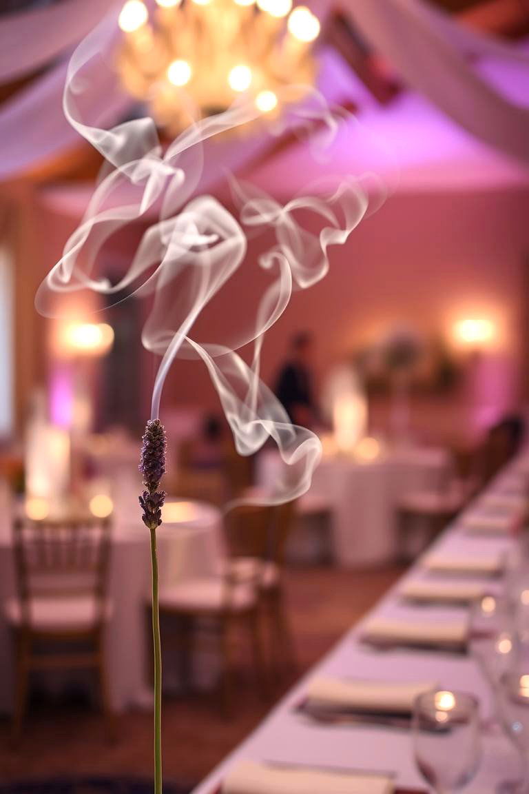 Fragrant Lavender Incense or Diffusers - 24 Lavender Wedding Ideas