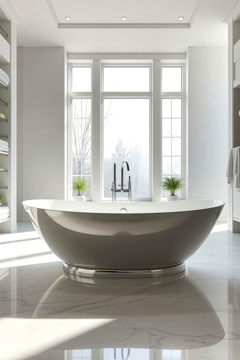 Freestanding Bathtubs - 24 luxury bathroom ideas
