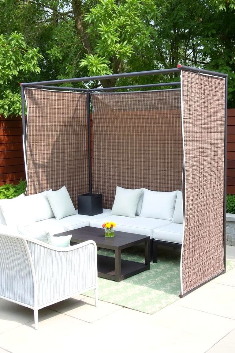 Freestanding Privacy Screens - 24 Outdoor Privacy Screen Ideas
