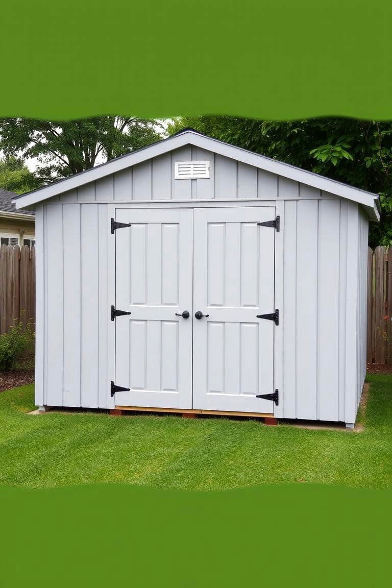 Freestanding Storage Shed - 24 Outdoor Storage Ideas