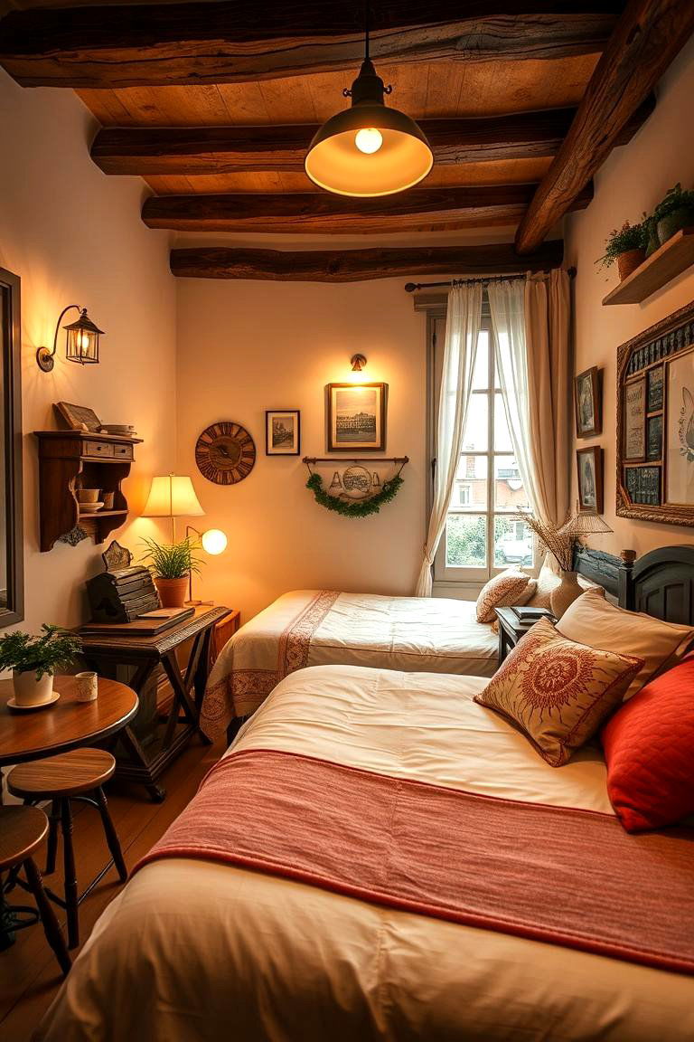 French Bistro Bedroom - 24 Parisian Themed Bedroom Ideas