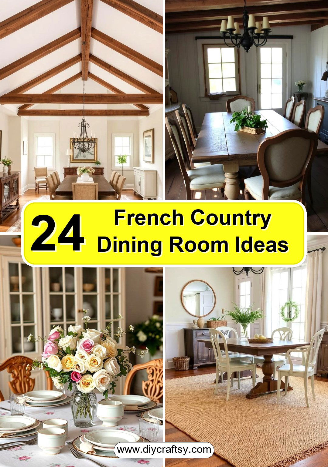 French Country Dining Room Ideas