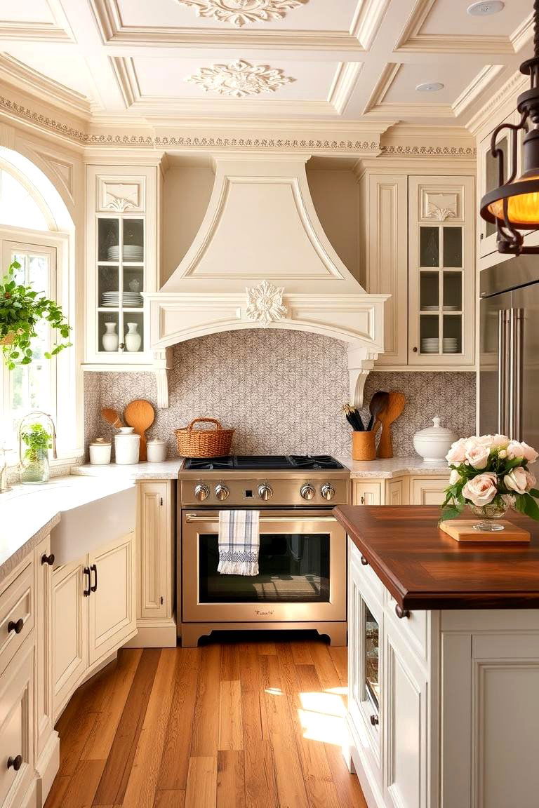 French Country Elements - 24 Shabby Chic Kitchen Ideas