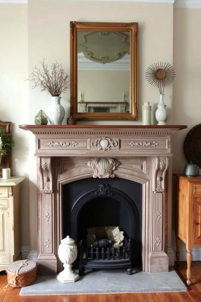 French Provincial Fireplace - 24 French Country Fireplace Ideas