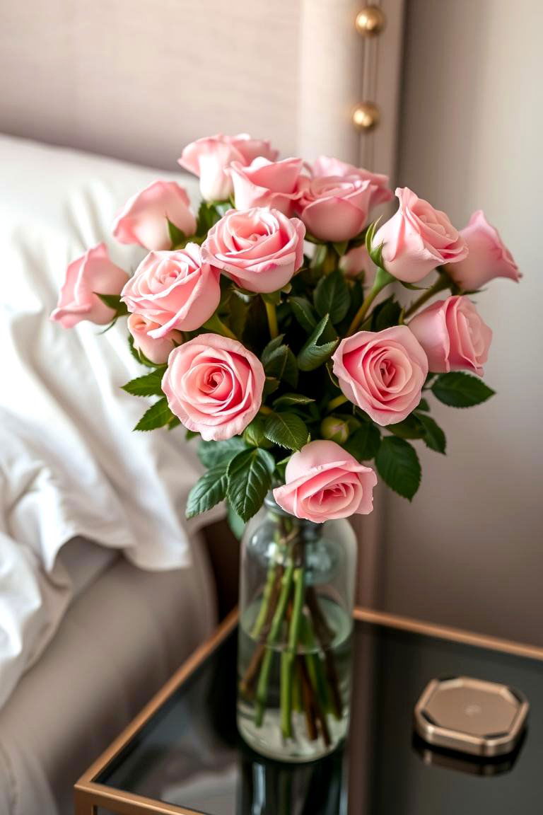 Fresh Flowers for Natural Beauty and Fragrance - 24 romantic bedroom ideas
