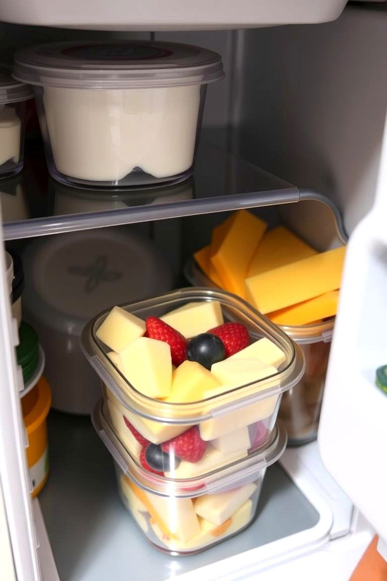 Fridge Friendly Snack Containers - 24 Snack Storage Ideas