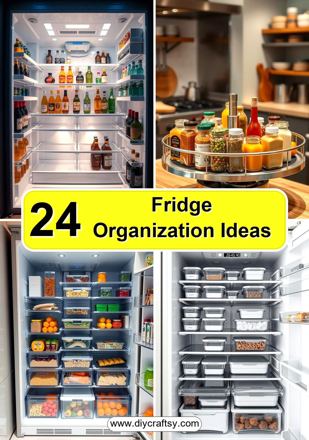 Fridge Organization Ideas