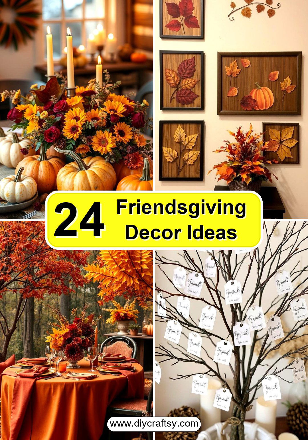 Friendsgiving Decor Ideas
