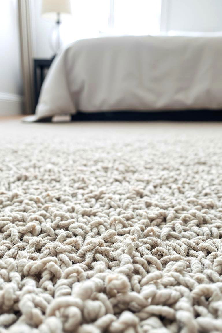Frieze Carpet - 24 Bedroom Carpet Ideas