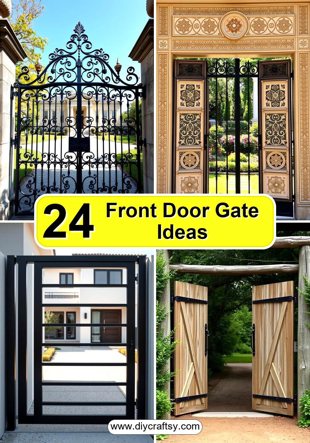 Front Door Gate Ideas