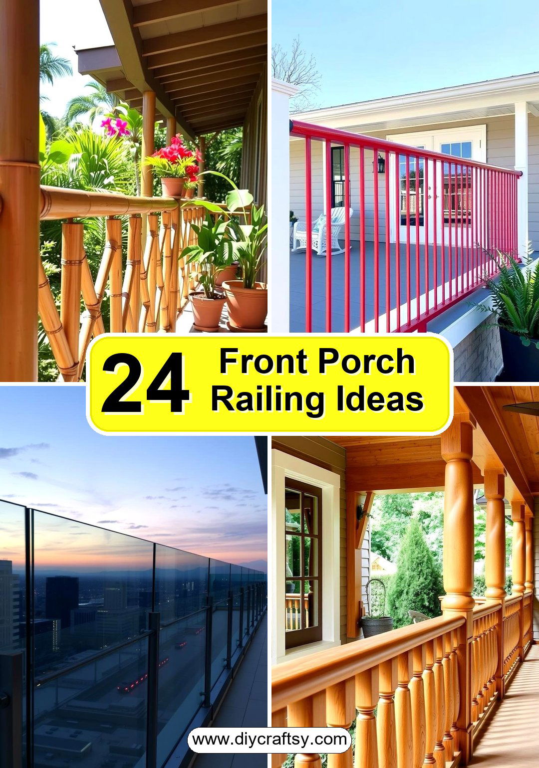 Front Porch Railing Ideas
