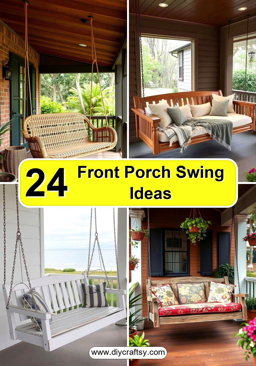 Front Porch Swing Ideas
