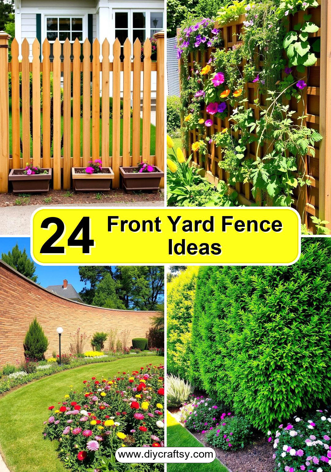 Front Yard Fence Ideas