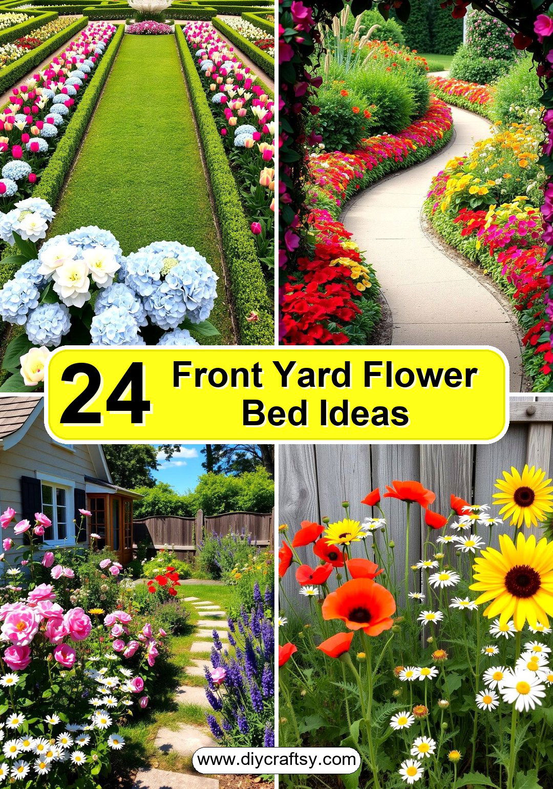 Front Yard Flower Bed Ideas