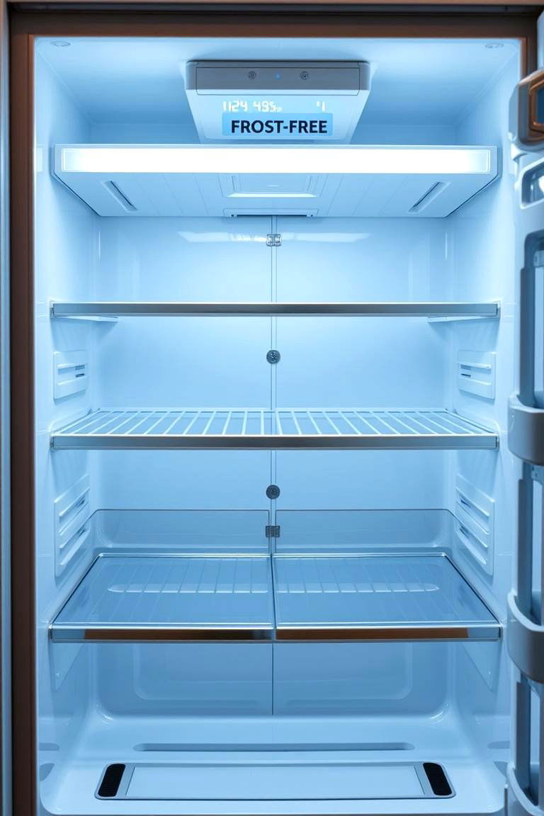 Frost Free Sections - 24 Fridge Organization Ideas
