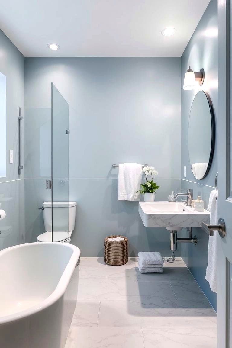 Frosted Blue - 24 Blue-gray Paint Colors