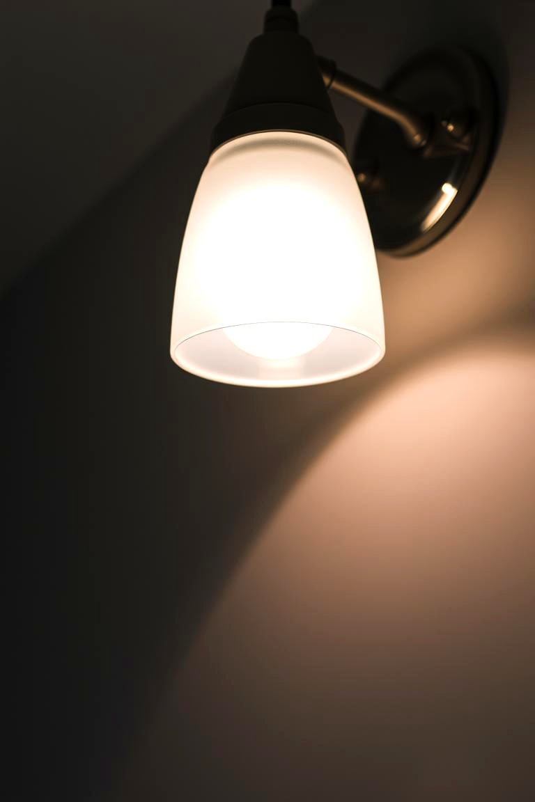 Frosted Glass Lighting for Soft Diffused Glow - 24 Bathroom Lighting Ideas