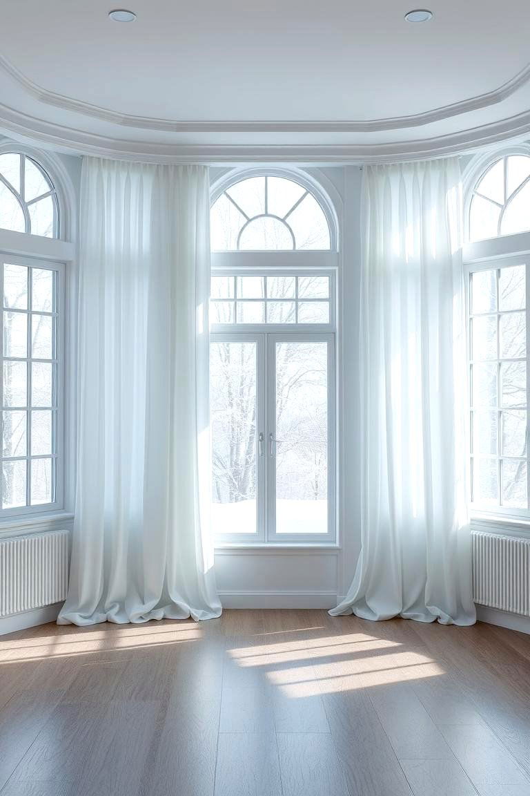 Frozen Window Treatments - 24 frozen room decor ideas