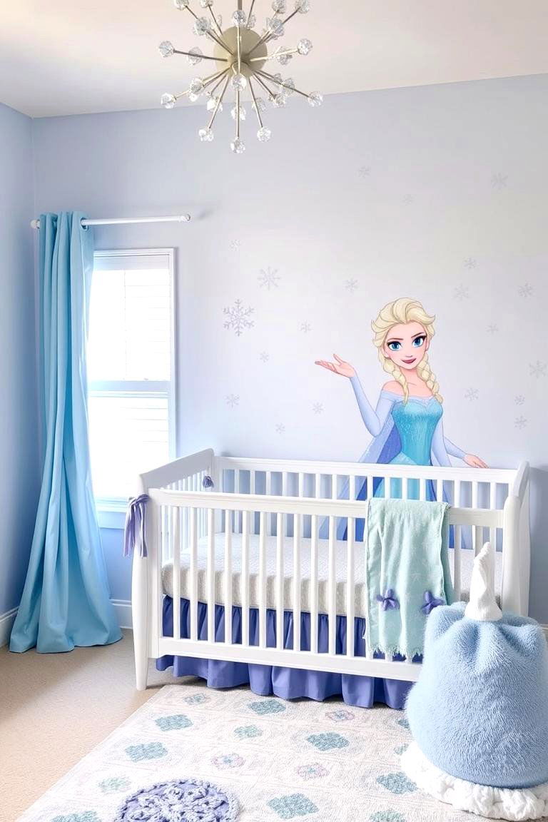 Frozen Winter Wonderland - 24 Disney Nursery Ideas