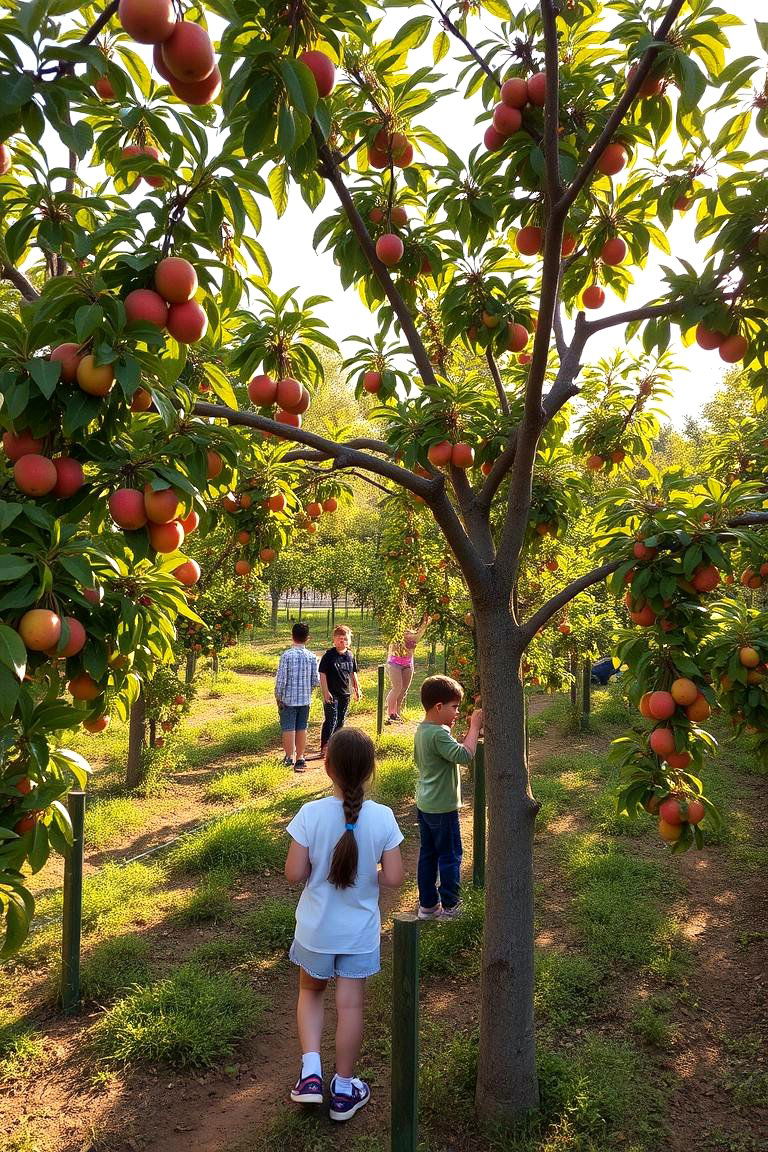 Fruit Tree Garden - 24 School Garden Ideas