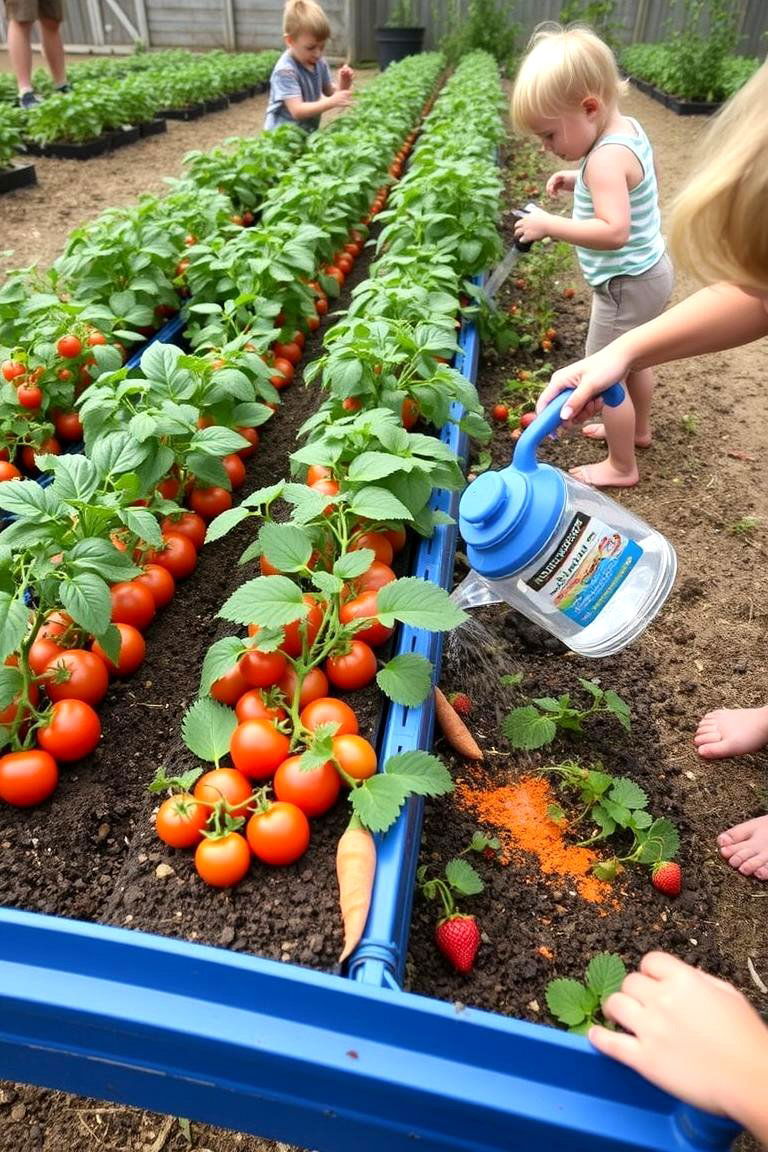 Fruit and Veggie Garden - 24 Backyard Ideas for Kids