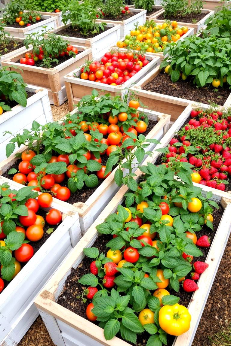 Fruit and Veggie Planter Boxes for Easy Access - 24 Nursery Garden Ideas