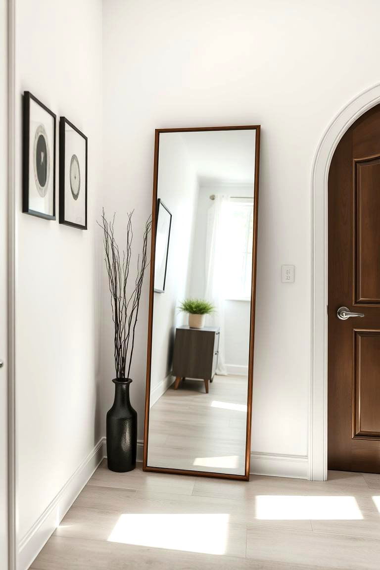 Full Length Mirror - 24 Entryway Mirror Ideas